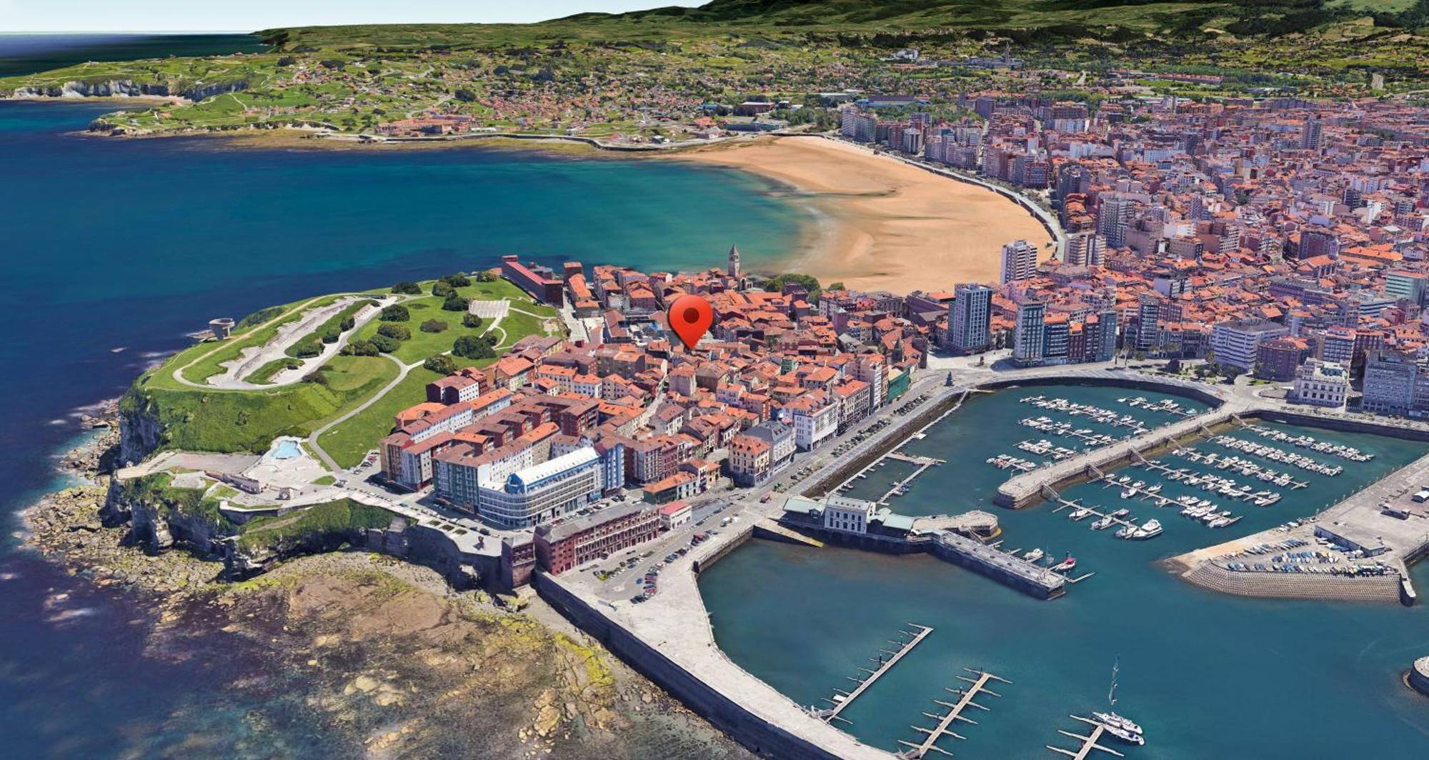 Cimavilla Rooms Gijon Exterior photo
